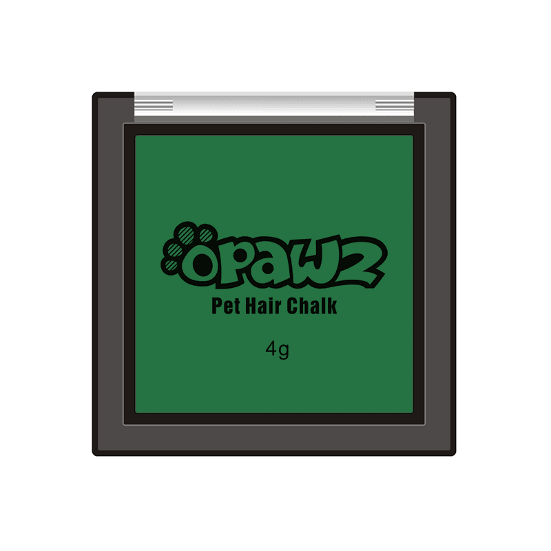 צבע גיר לשיער חיות מחמד - ירוק